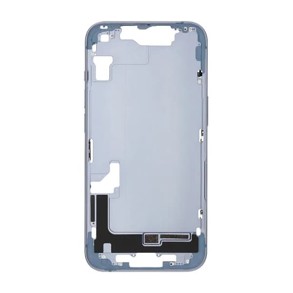 iPhone 14 Baksida med Komplett Ram OEM - Blå Blå