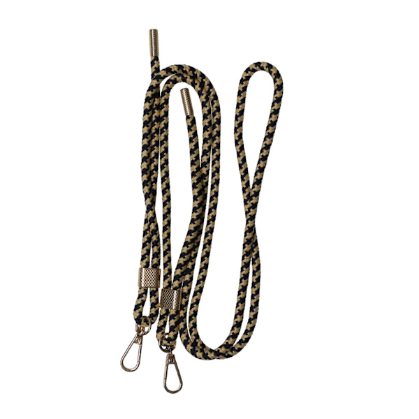 Mobilhalsband Universal dubbelfäste - Blå/Gul Blå