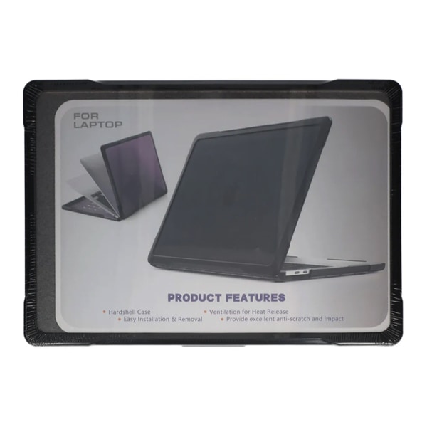 Fodral Macbook Pro 13.3" M1/M2 2020-2022/Touch Bar 13" 2016-2019 Transparent
