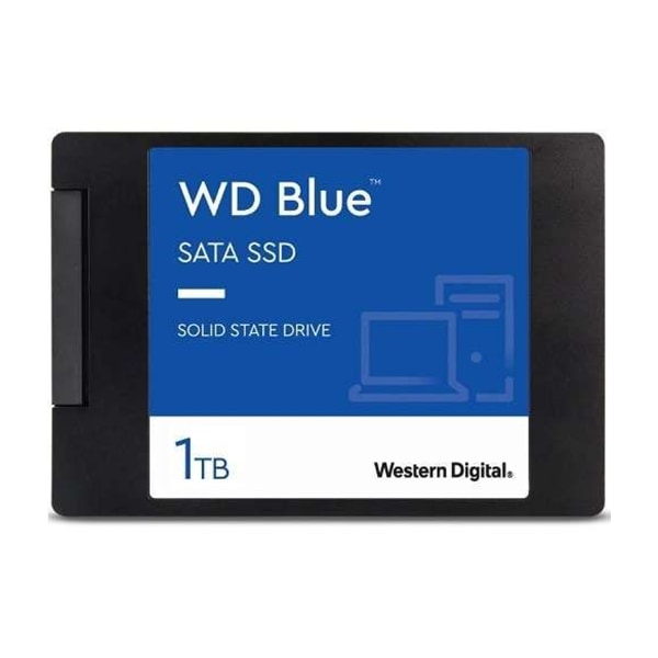 Western Digital SSD 2.5 SA 510 SATA 1TB 560 MB/s Blå Blå