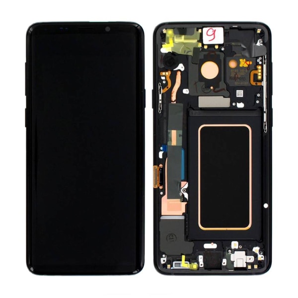 Samsung Galaxy S9 Plus (SM-G965F) Skärm/Display Original - Svart Black