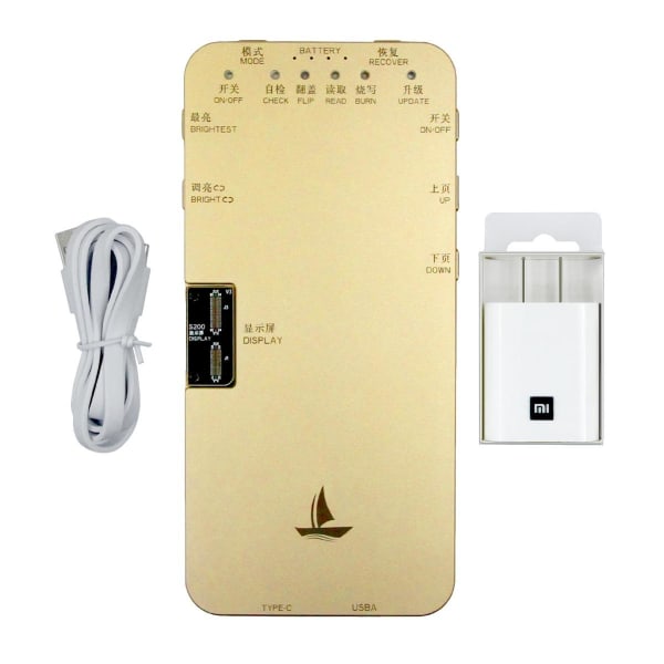 iTest Box LCD/TrueTone/3D-Touch/Sensor Testare - iPhone 6S till iPhone 11 Pro Max Yellow""Gul