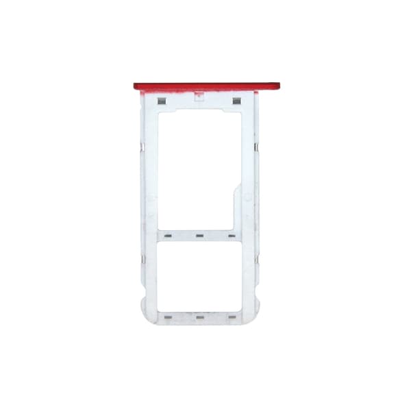 Huawei P9 Lite Mini Minneskort/Simkortshållare - Röd Red
