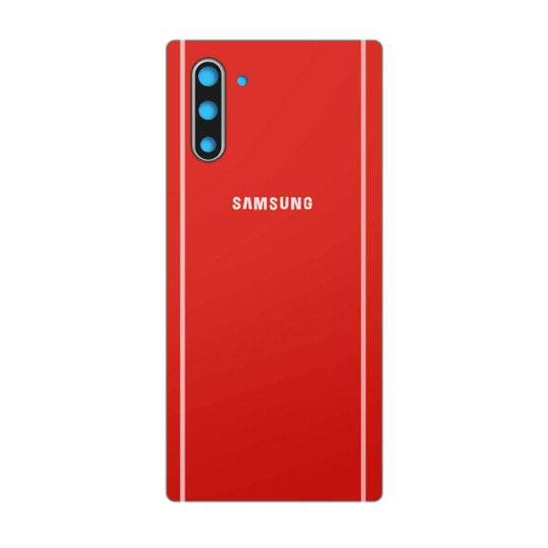 Samsung Galaxy Note 10 Baksida - Röd Röd