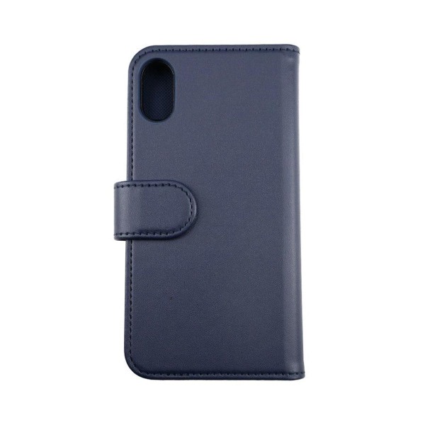 iPhone X/XS Plånboksfodral Magnet Rvelon - Blå Marinblå