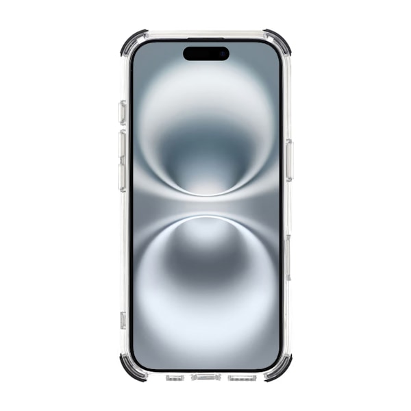 iPhone 16 Pro Max Rvelon Mobilskal Magnet med Kantskydd - Grå grå