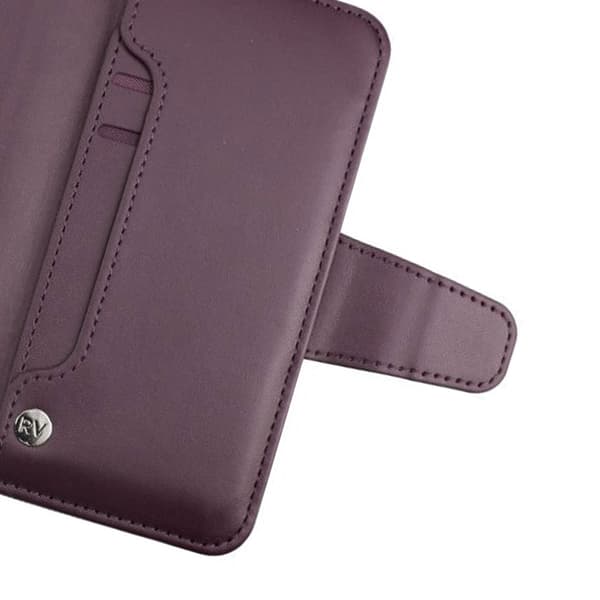 iPhone 11 Plånboksfodral Rvelon - Mörklila Mörklila