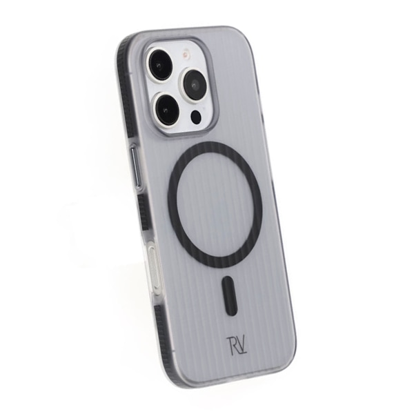 iPhone 16 Pro Mobilskal Korrugerad Magsafe Rvelon - Svart Svart