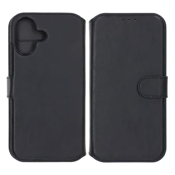 Rvelon Plånboksfodral Magnet för iPhone 17 - Svart Black