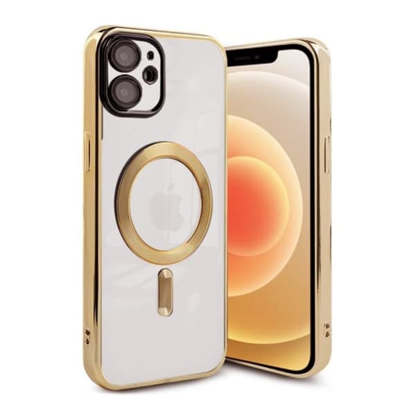 Luxury Mobilskal med Magsafe iPhone 11 - Guld Gold