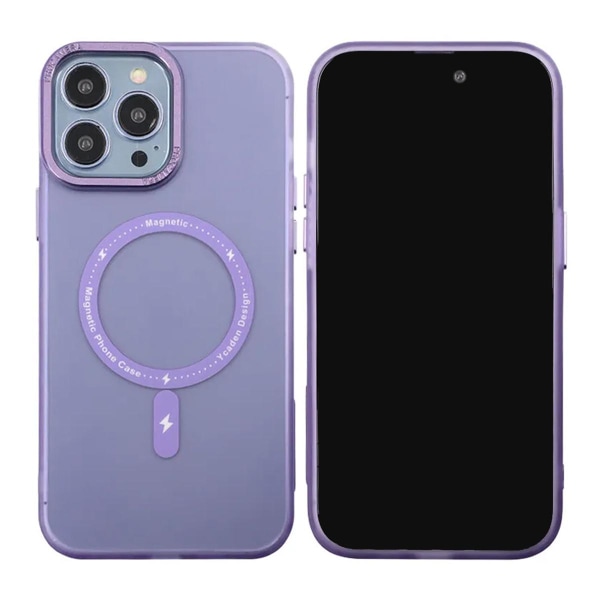 iPhone 13 Pro Max Mobilskal med MagSafe - Frostat Lila Purple