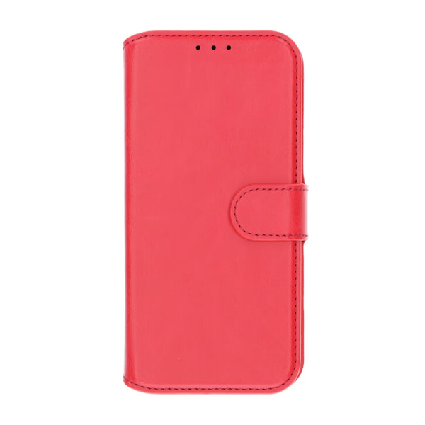 iPhone 16 Plånboksfodral Magnet Rvelon - Röd Röd