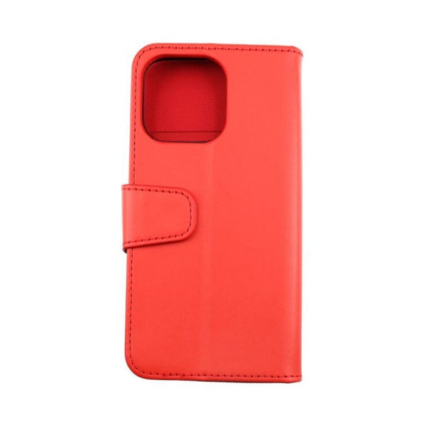 iPhone 13 Pro Plånboksfodral Extra Kortfack Rvelon - Röd Red