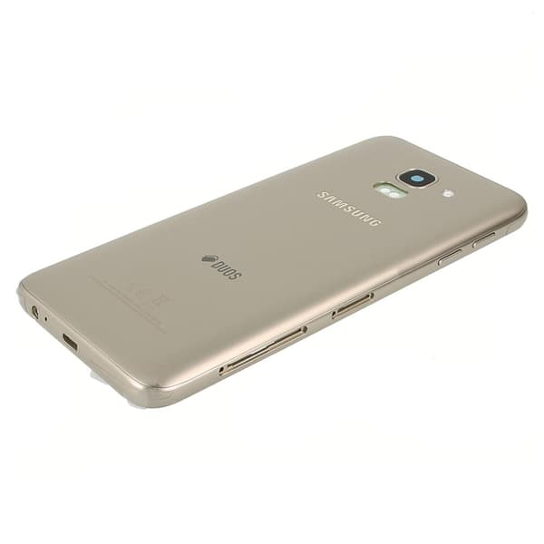 Samsung Galaxy J6 2018 (SM-J600F) Baksida Original - Guld Guld