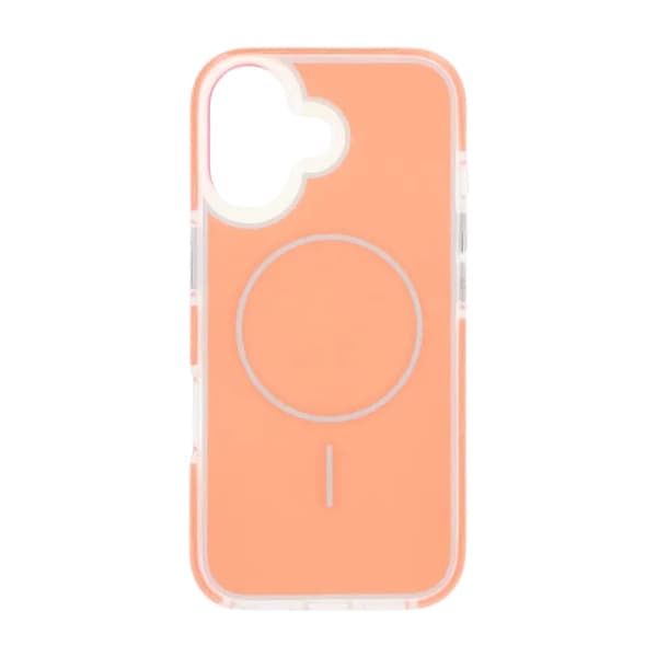 Mobilskal TPU Bumper med Magsafe för iPhone 17 - Orange Orange