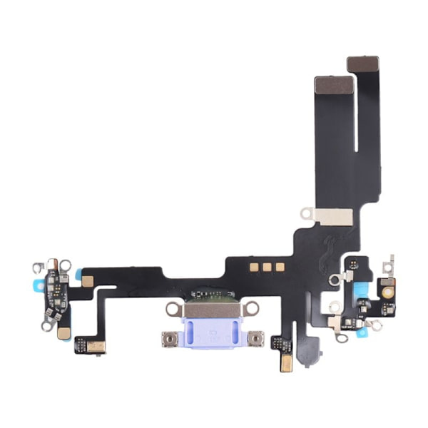 iPhone 14 Laddkontakt med Flexkabel Original - Blå Blue
