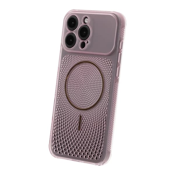 Ventilerat Mobilskal med Magsafe till iPhone 16 Pro Max - Rosa pink