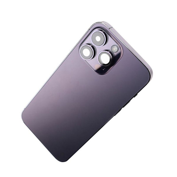 iPhone 14 Pro Max Baksida med Komplett Ram - Lila Lila