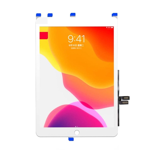 iPad 9. generation 10.2 2021 Touch Complete Copy Hvid White