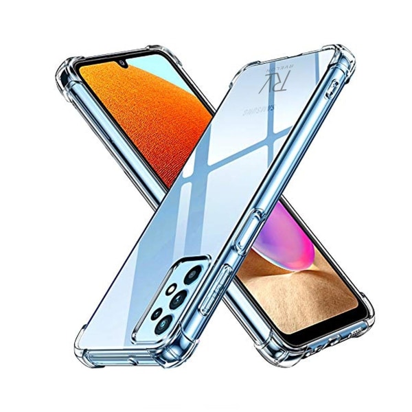 Samsung Galaxy A32 5G Stöttåligt Skal Rvelon - Transparent Transparent