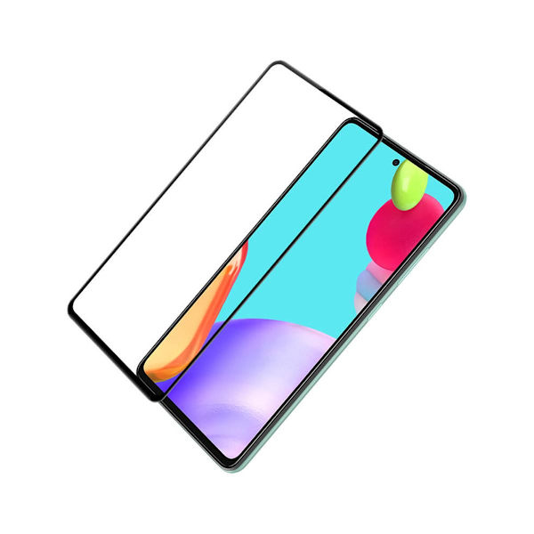 Skärmskydd Galaxy A52s - 3D Härdat Glas Svart (miljö) Black