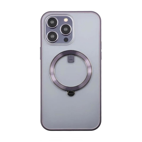 iPhone 14 Pro Skal med MagSafe Stativ Rvelon - Lila Lila