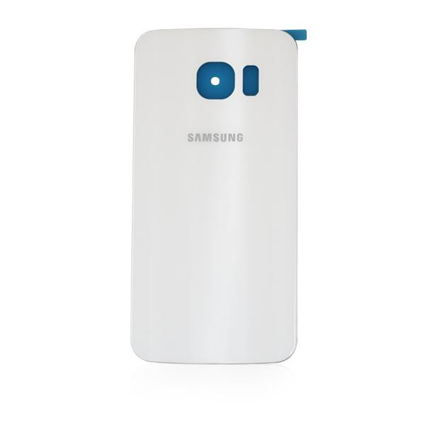 Samsung Galaxy S6 Edge Baksida - Vit Vit
