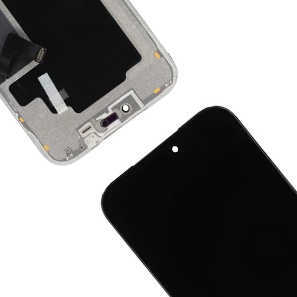 iPhone 17 Pro Max Soft OLED Skärm Hög Kvalitet - Svart (RJ) svart