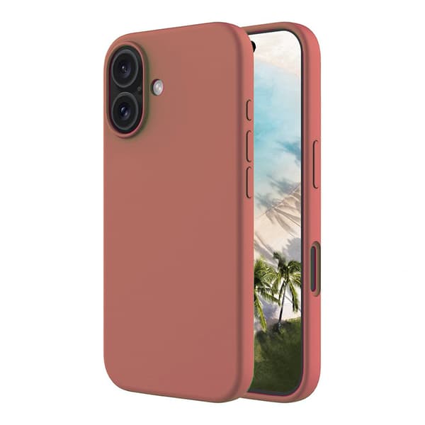 Rvelon Mobilskal Silikon MagSafe för iPhone 17 - Mocka Rosa rosa