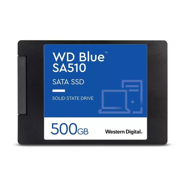 Western Digital SSD 2.5 SA510 SATA 500GB 560MB/s Blå Blue