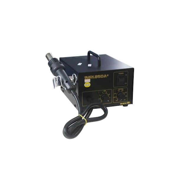 Varmluftsstation QUICK850A+ Svart