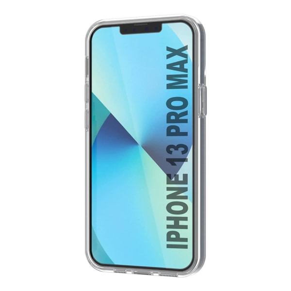 iPhone 13 Pro Max Mobilskal med Korthållare TPU - Transparent Transparent
