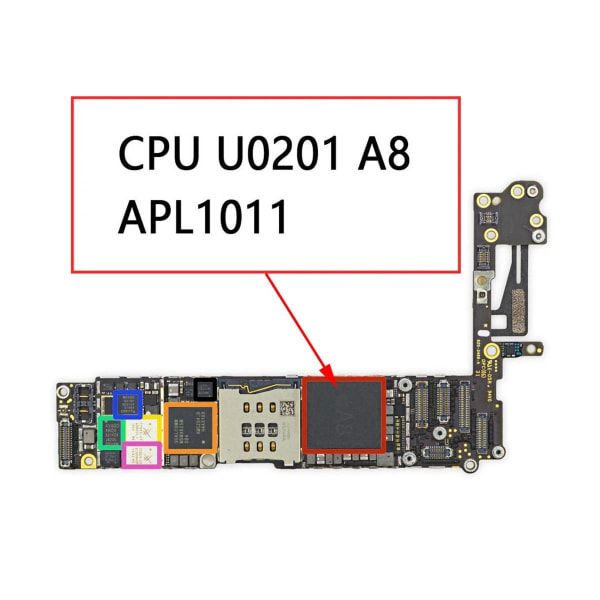 CPU A8 Skydd iPhone 6/6P