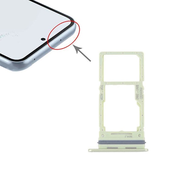 Samsung Galaxy A34 5G SM-A346 Simkortshållare Ljusgrön Ljusgrön