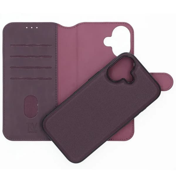 Rvelon Plånboksfodral Magnet för iPhone 17 - Lila lila