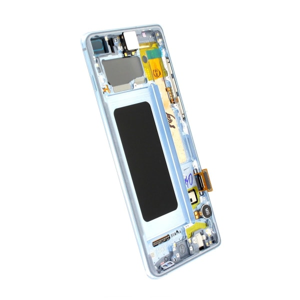 Samsung Galaxy S10 Plus (SM-G975F) Skärm med LCD Display Original - Blå Marine blue