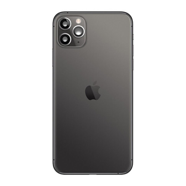 iPhone 11 Pro Baksida med Komplett Ram - Svart Black