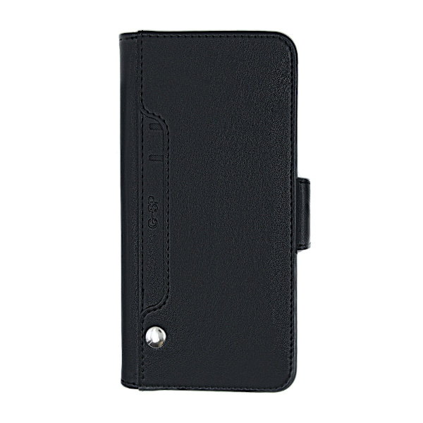 iPhone 11 Pro Max Plånboksfodral Stativ med extra Kortfack - Svart Svart one size