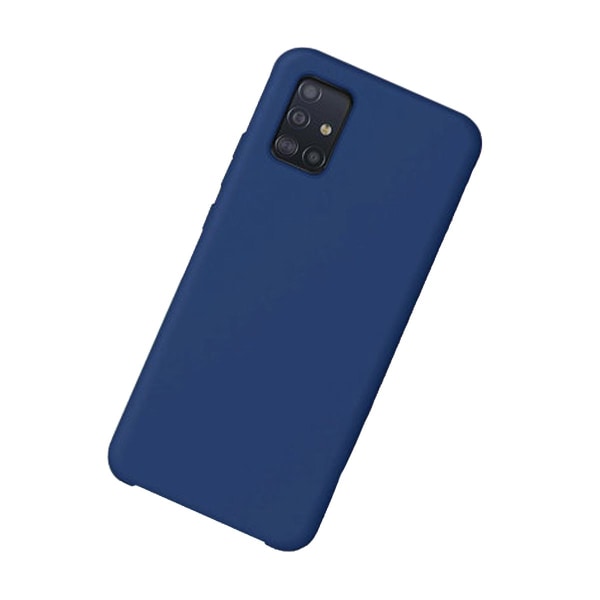 Samsung A72 Silikonskal - Blå Blå