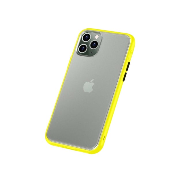 iPhone 11 Pro Max Mobilskal TPU - Gul/Transparent Yellow