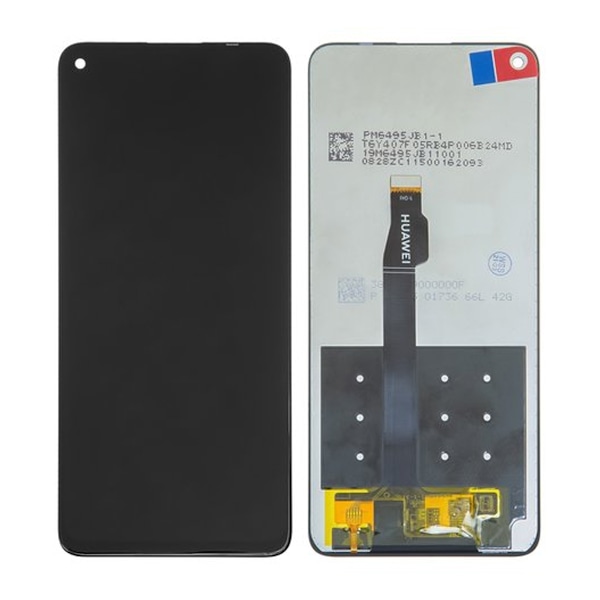 Huawei P40 Lite LCD Display (utan ram) Svart