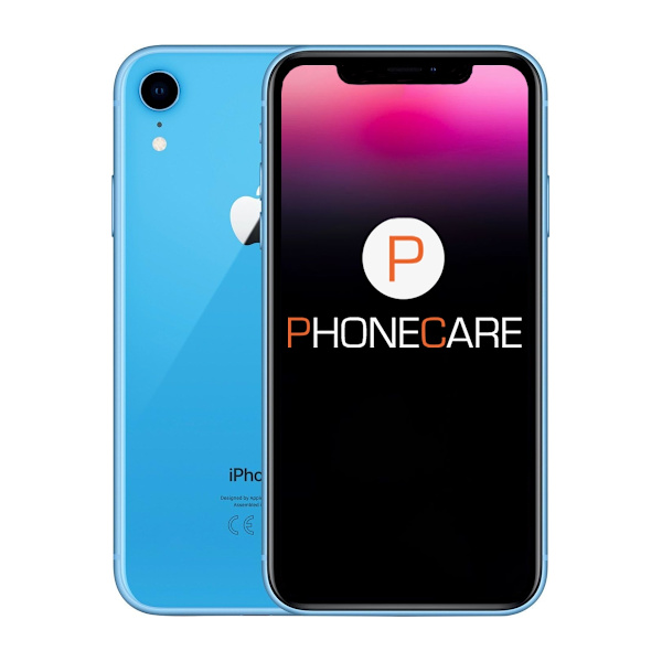 Begagnad iPhone XR 64GB Blå - Mycket bra skick (A)
