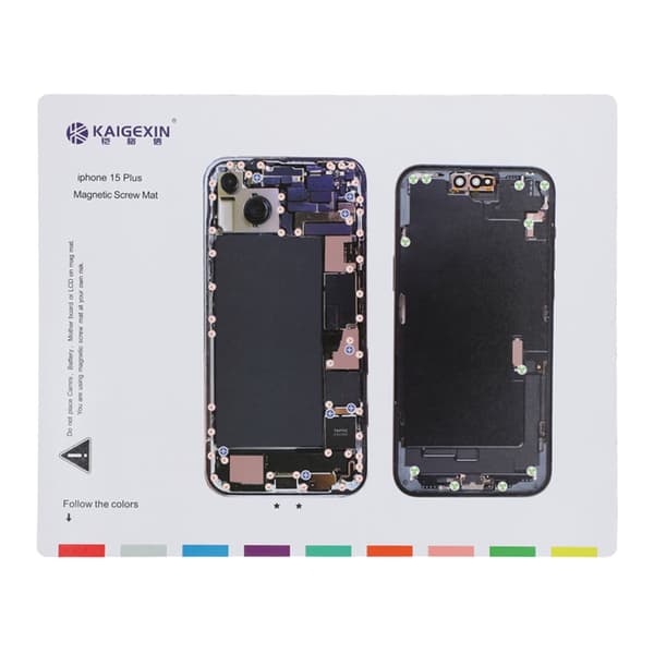 Magnetisk skruvmatta för iPhone 15 Plus