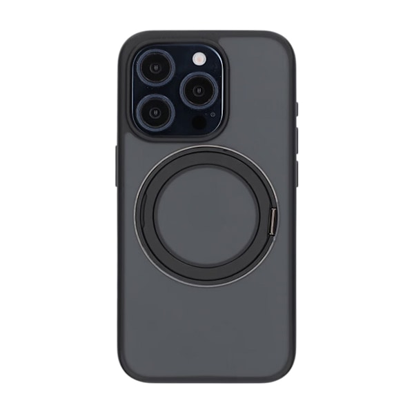 iPhone 15 Pro Mobilskal med Magsafe Stativ - Svart Svart