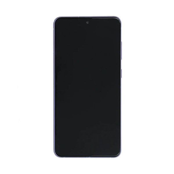Samsung Galaxy S21 FE 5G Skärm med LCD Display Original - Lavendel Lila