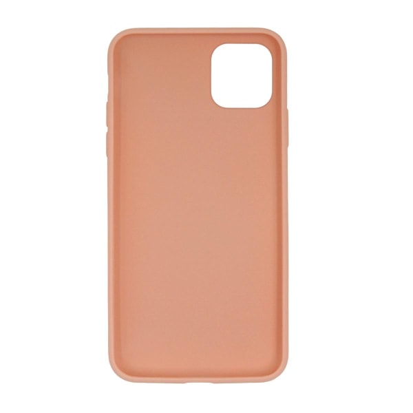 iPhone 11 Pro Max Silikonskal med Kameraskydd - Rosa Pink