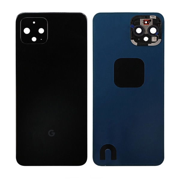 Google Pixel 4 Baksida/Batterilucka OEM - Svart Black
