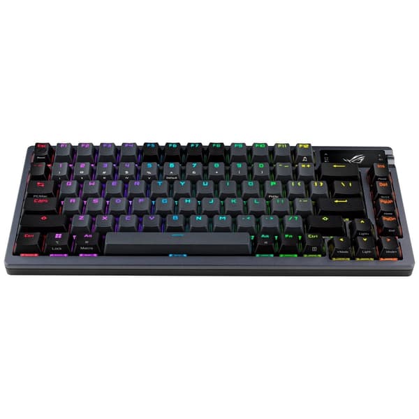 ASUS ROG Azoth Tradlost Gamingtangentbord med OLED display Nyskick