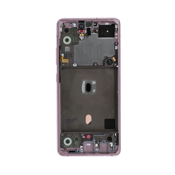 Samsung Galaxy A51 5G Skärm med LCD Display Original - Rosa NeonPink