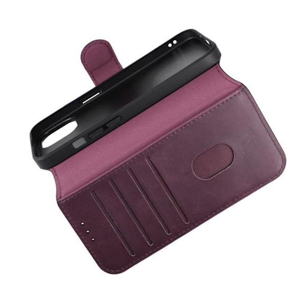iPhone 15 Plånboksfodral med Magsafe Rvelon - Lila Lila